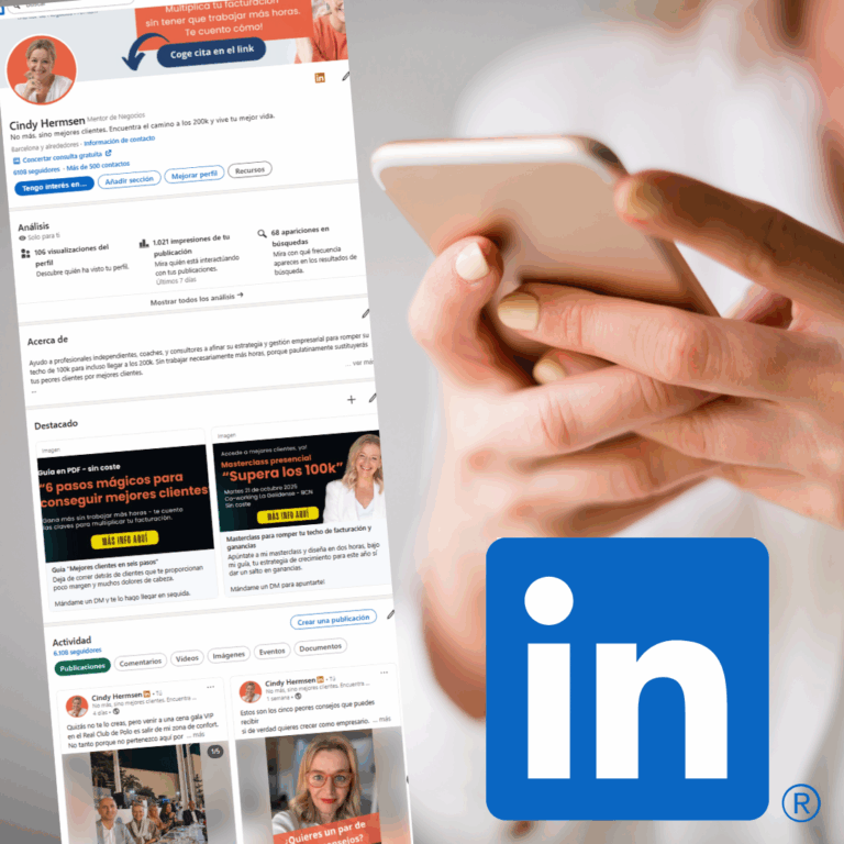 Optimiza tu perfil de LinkedIn para convertirlo en tu página de ventas