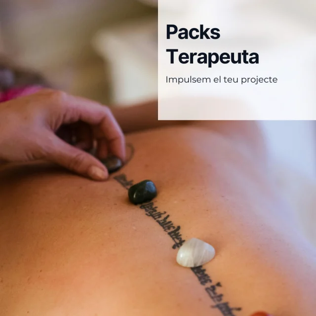 Per a professionals de la salut, oferim Packs terapeuta molt ajustats. Pots comprar un pack de 10 o bé de 30 hores.

Posa't en contacte amb nosaltres! 

#terapia #consulta #salut